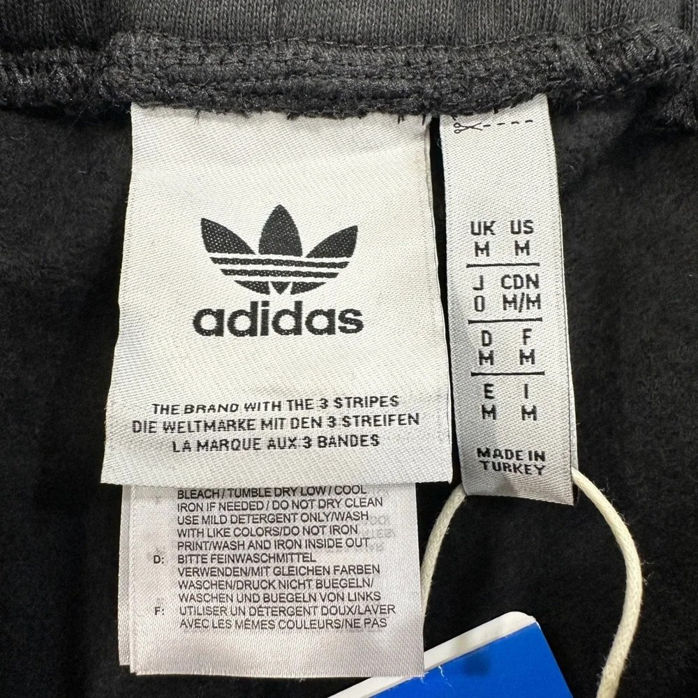 Adidas Adibreak Sweat Originals Snap Pants‎ Mens Medium Black Logos